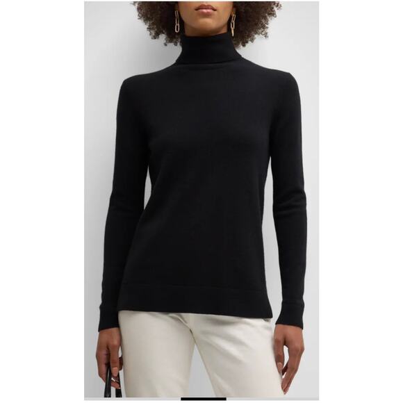 Neiman Marcus Cashmere Collection Basic Turtleneck Top – Size S - Picture 8 of 9